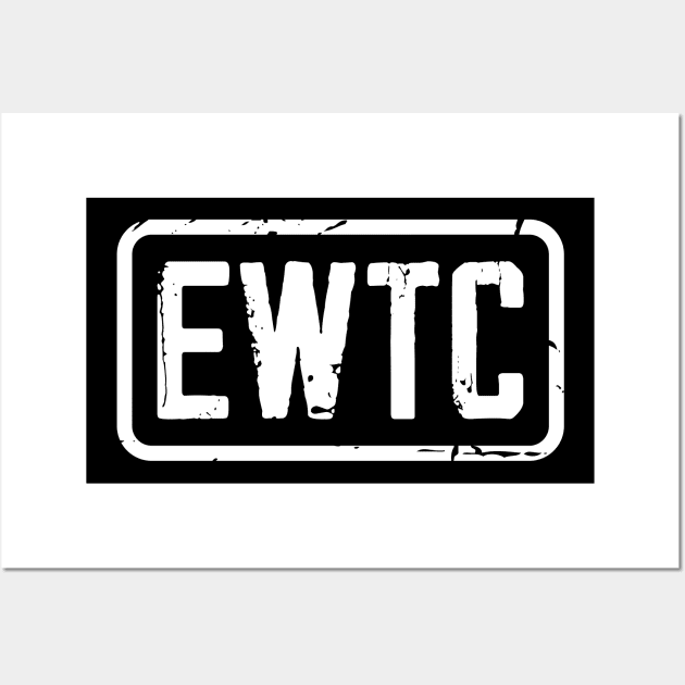 EWTC Horizontal Badge Logo Wall Art by Evil Water Trading Company